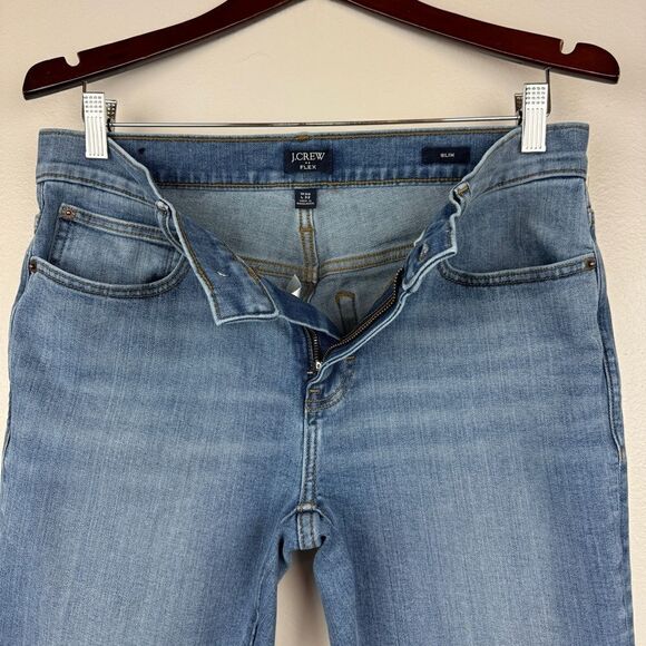 J. Crew Men's Slim-Fit Tapered Leg Flex Jeans TruTemp365 Size 30x32 - Picture 5 of 7